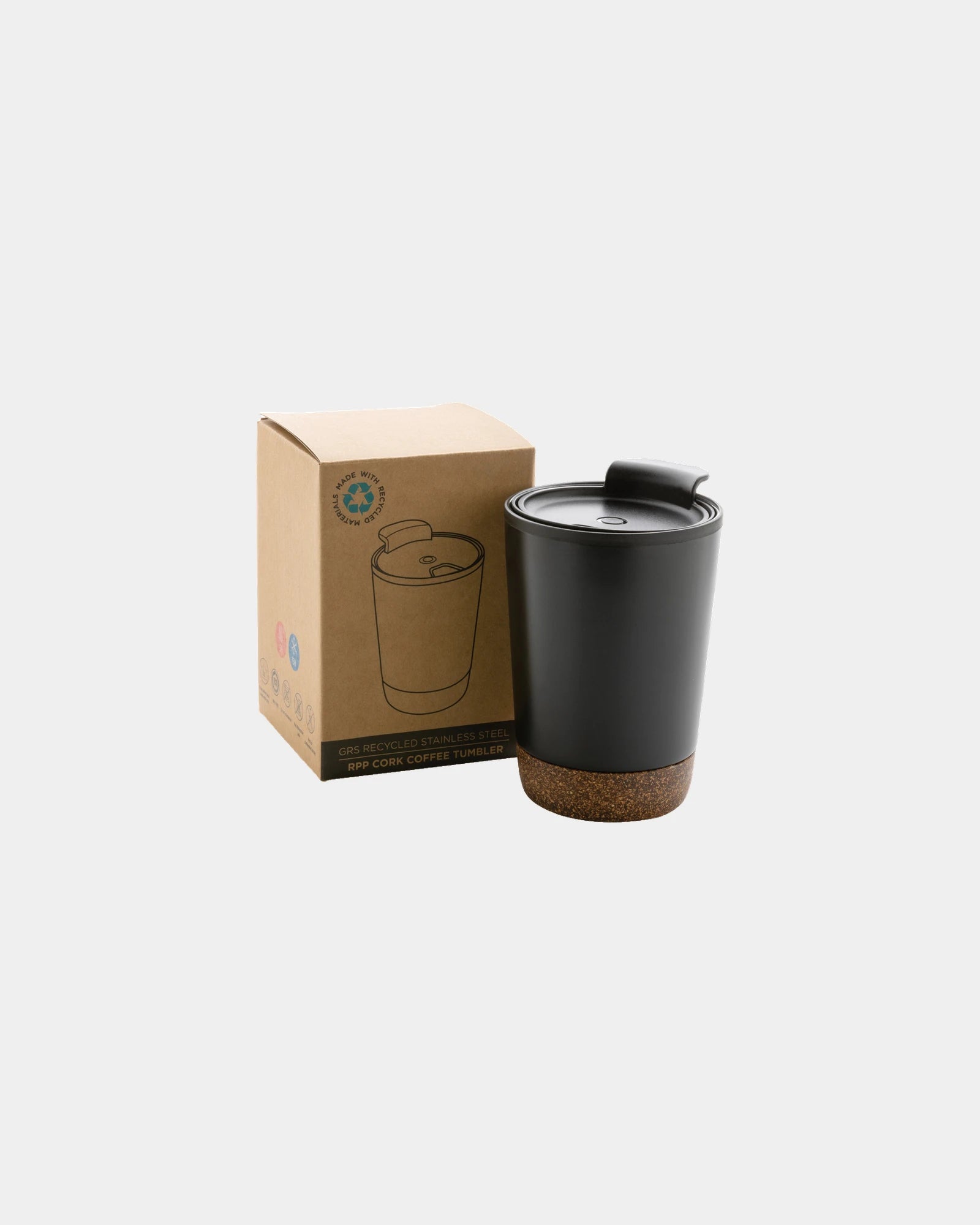 Promotional recycled stainless steel coffee mug